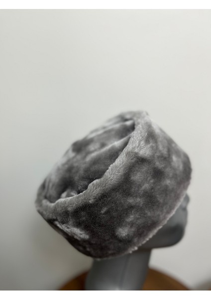 Unisex Gri Kafkas Kalpak Şapka Xl Beden (60 Cm) modelleri