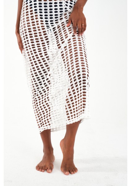 Kare File Askılı Uzun Elbise indirimleri