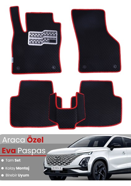 Chery Omada 5 Uyumlu Eva Paspas Tam Set – Birebir Uyum, Araca Özel Tasarım,hızlı ve Kolay Montaj
