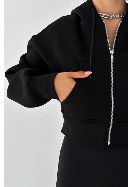 Kadın Gri Fermuarlı Oversize Hoodie – Günlük & Sokak Stili modelleri