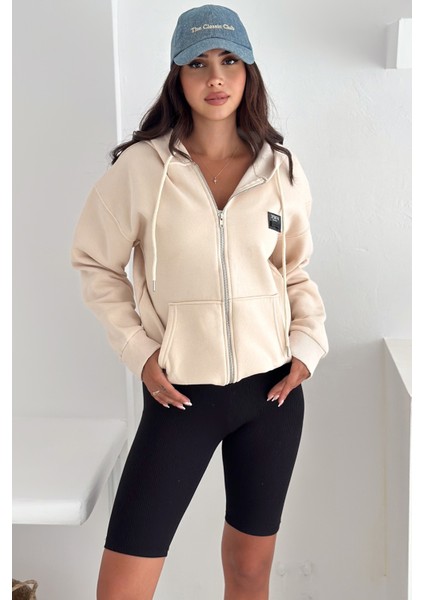 Fermuarlı Kapüşonlu Sweatshirt – “desıgn” Etiketli fiyatları