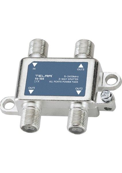 TS-103 5-2400 3 Çıkış Uydu Bölücü Splitter