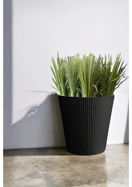 So-Lns3 Dekoratif Luna Saksı 29 Lt Siyah 3 Adet fiyatları