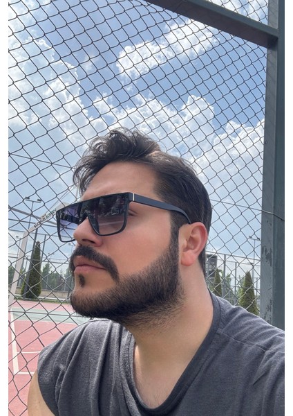 Siyah Erkek Güneş Gözlük UV400 Koruma