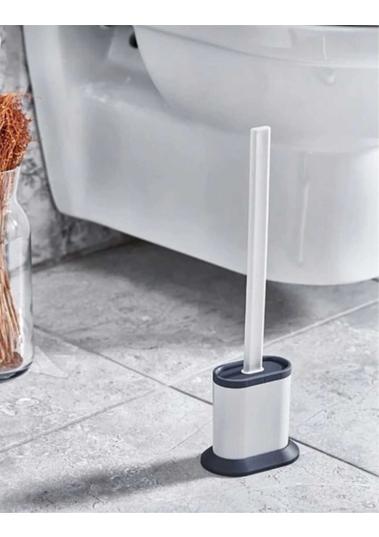 Beyaz Silikon Wc Temizleme Fırçası, Hijyenik ve Dayanıklı Tasarım modelleri