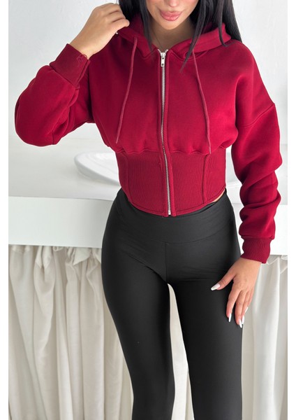 Kadın Siyah Fermuarlı Hoodie – Minimal Sokak Ruhuyla modelleri