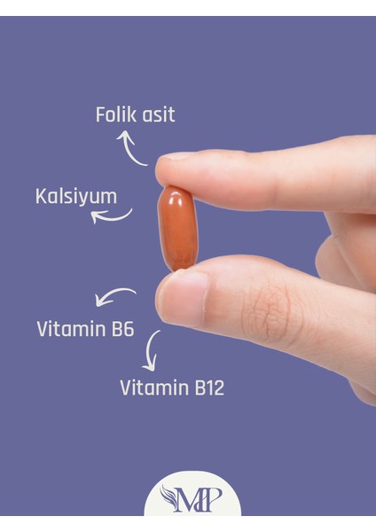 Mommy Days Hamilelik Dönemi Vitamin ve Mineral Takviyesi – Folik Asit, Kalsiyum, B12, B6 – 30 Kapsül modelleri