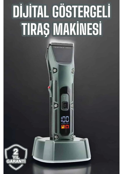 Tıraş Makinesi Uzun Pil Ömrü Şarjlı Günlük Tıraş Makinesi