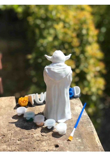 Bay Yoda Figürü Kendin Boya Seti – Çocuklar Için Boya ve Fırça Dahil modelleri