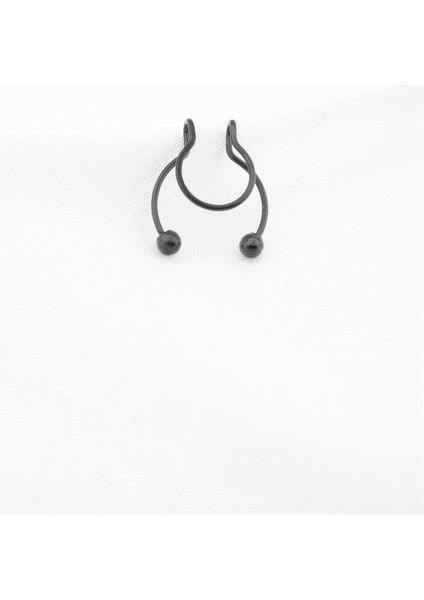 Kadın Sıkıştırmalı Çelik Kıkırdak Küpe