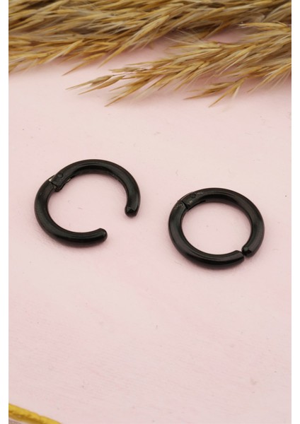 Unisex 316L Çelik Sıkıştırmalı Halka Küpe fiyatları