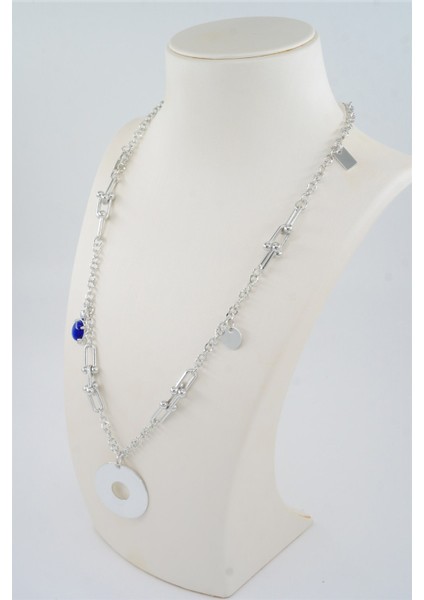 Kadın Özel Tasarım Taşlı Kaplunbağa Figürlü 60 cm Kolye fiyatları