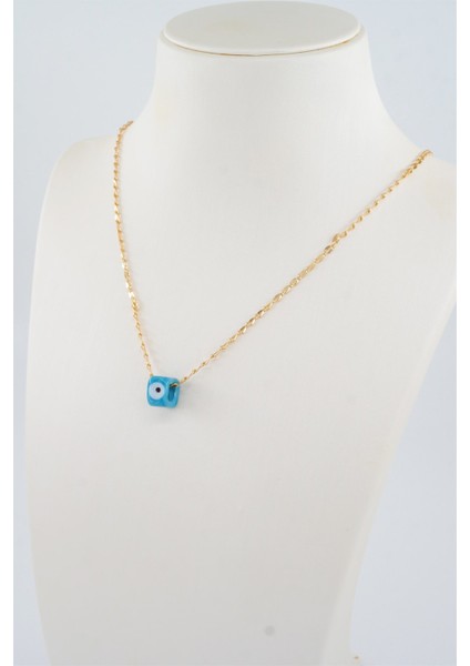 Kadın Cam Nazar Boncuklu Kolye fiyatları