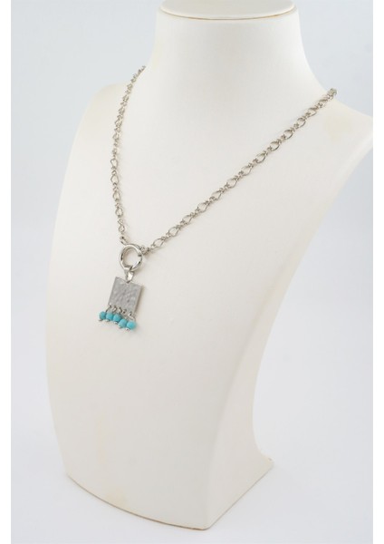 Kadın Özel Tasarım Taş Boncuklu Kolye fiyatları