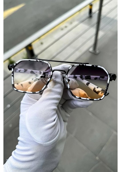 Dalmaçya Desen Pilot Model Unisex Güneş Gözlük Degrade Cam modelleri