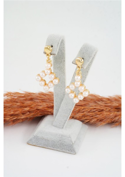 Kadın Özel Tasarım Suni Inci Sallantılı Küpe fiyatları