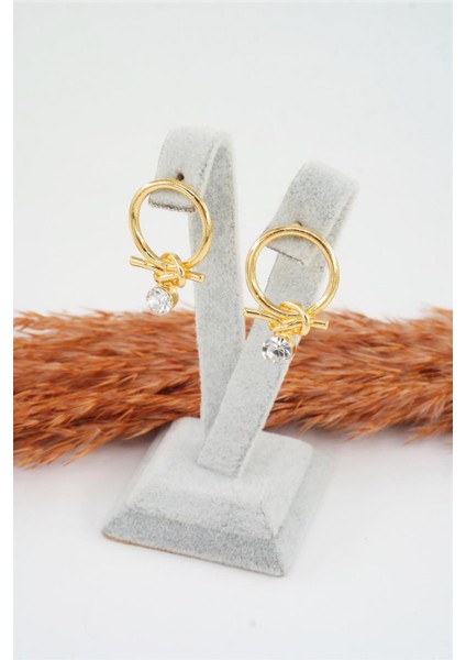 Kadın Özel Tasarım Zirkon Taşlı Sallantılı Küpe fiyatları