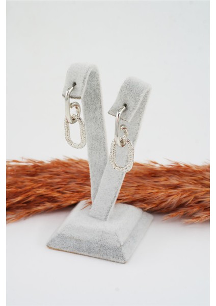 Kadın Özel Tasarım Sallantılı Elips Model Küpe fırsatları