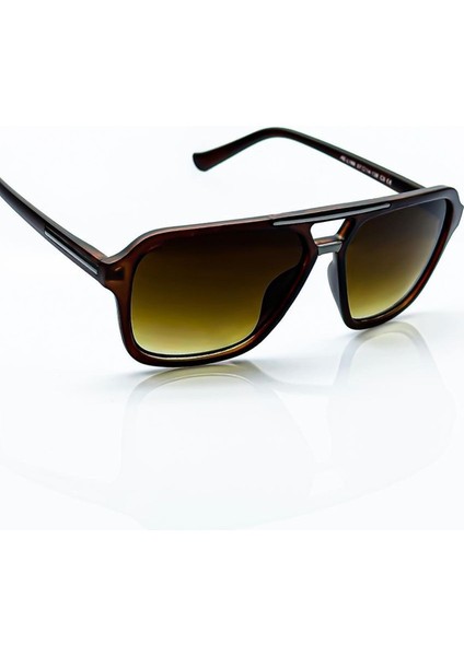 Erkek Kahverengi Güneş Gözlük UV400 Koruma fırsatları