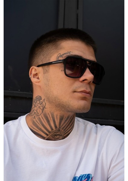 Erkek Kahverengi Güneş Gözlük UV400 Koruma indirimleri