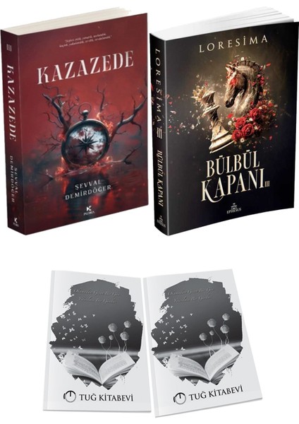 Bülbül Kapanı 3 ve Pukka Yayınları Kazazede 3 Şevval Demirdöğer 2li Set + Hediyeli