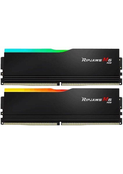 Gskıll 32GB (2X16GB) Ripjaws M5 Siyah Ddr5 6000MHZ CL36 1.35V Rgb Pc Ram