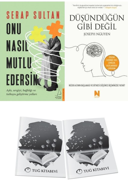 Onu Nasıl Mutlu Edersin ve Düşündüğün Gibi Değil + Hediyeli