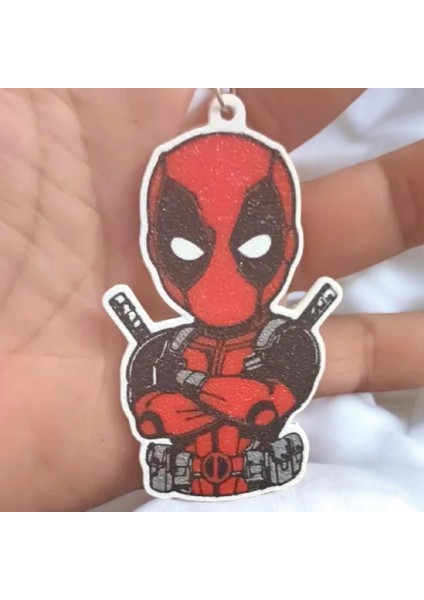 Deadpool Sevimli Figür Karakter Anahtarlık