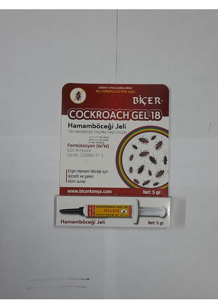 Hamam Böceği Jeli(BİÇER)