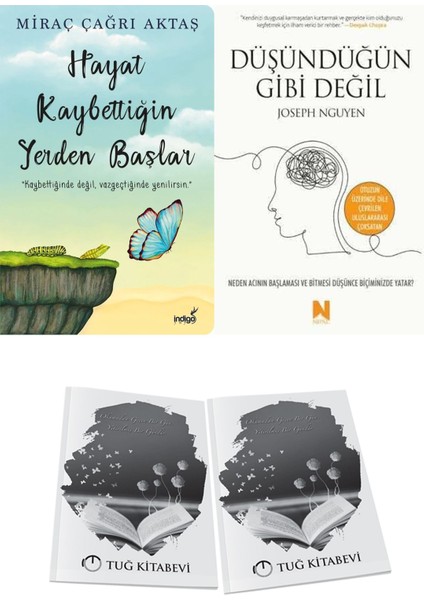 Hayat Kaybettiğin Yerden Başlar ve Düşündüğün Gibi Değil + Hediyeli