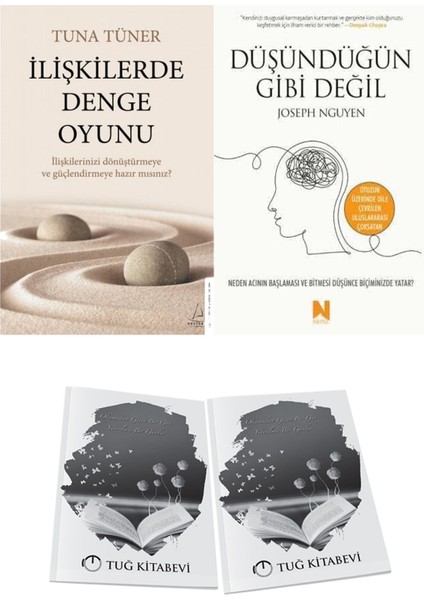 Ilişkilerde Denge Oyunu ve Düşündüğün Gibi Değil + Hediyeli