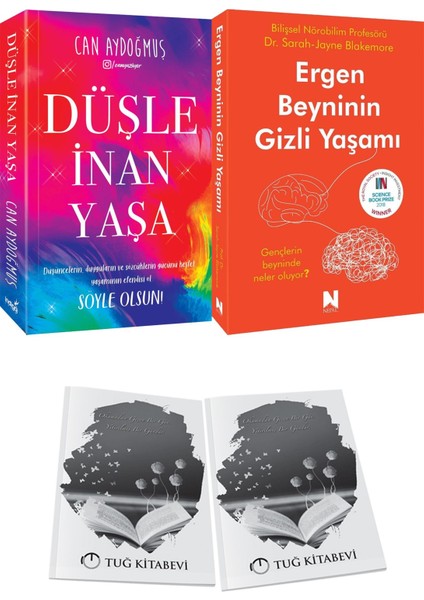 Düşle Inan Yaşa ve Ergen Beyninin Gizli Yaşamı + Hediyeli