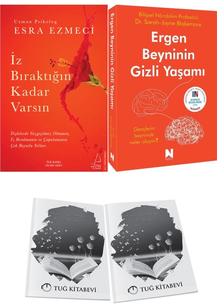 Iz Bıraktığın Kadar Varsın ve Ergen Beyninin Gizli Yaşamı + Hediyeli