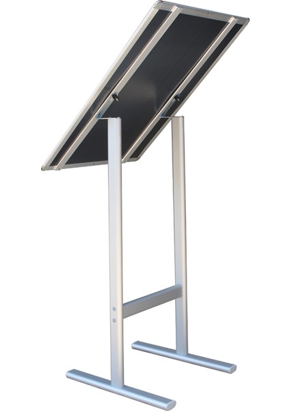 A3(29.7X42) Eloksal Gri T Ayaklı Menü ve Reklam Panosu Ayaklı Poster Pano fiyatları