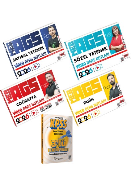 2026 Meb-Ags Sayısal Sözel Yetenek-Coğrafya-Tarih Video Ders Notları