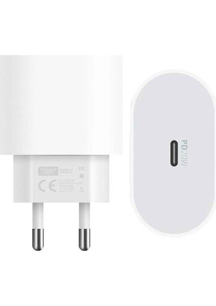 Powerway RXS27 20W Type-C Şarj Adaptörü - Kablo Seti (Apple 15 Pro-Pro Max Uyumlu) fiyatları