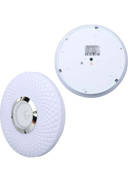 Powermaster PM-27329 Beyaz 30*6 cm 24 Watt Bluetooth Hoparlörlü Tavan Aydınlatma (AL-BL302) Tornavida Hediyeli fiyatları