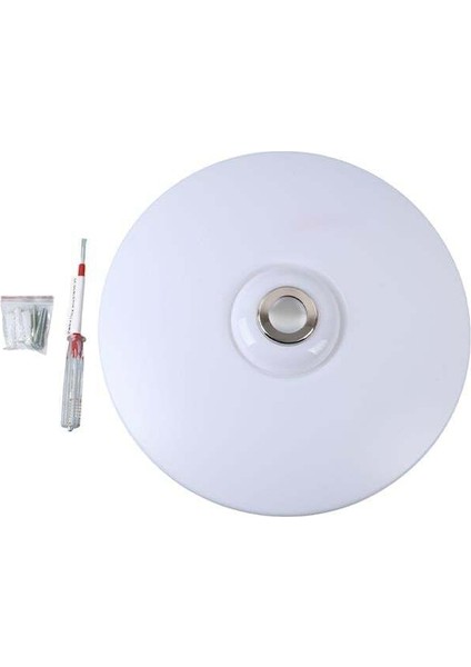 Powermaster PM-27331 Beyaz 34*9 cm 24 Watt Bluetooth Hoparlörlü Tavan Aydınlatma (AL-BL301) Tornavida Hediyeli modelleri