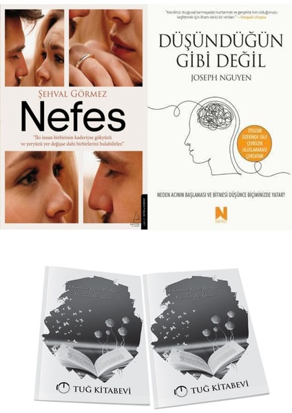 Nefes ve Düşündüğün Gibi Değil + Hediyeli