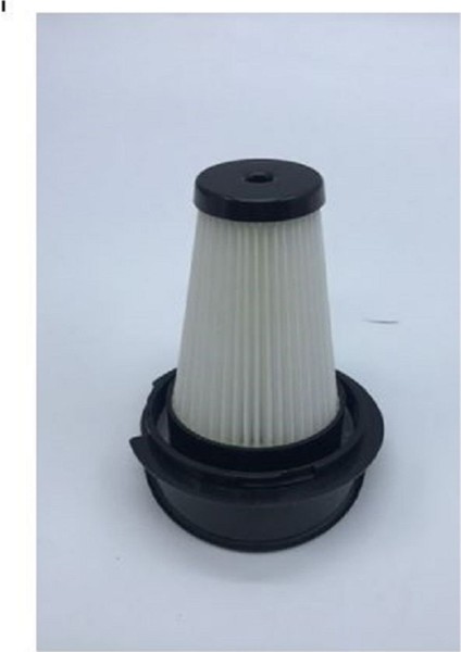 Şarjlı Dik Süpürge Hepa Filtresi, Beyaz, Temiz ve Güçlü Temizlik Için