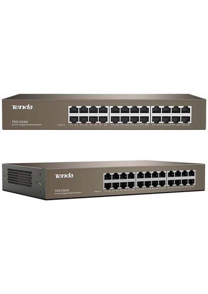 Tenda TEG1024D 24 Port Gigabit Rackmount Switch
