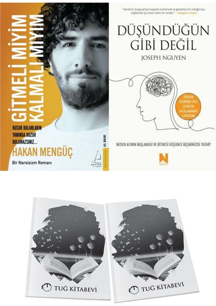 Gitmeli Miyim Kalmalı Mıyım? ve Düşündüğün Gibi Değil + Hediyeli