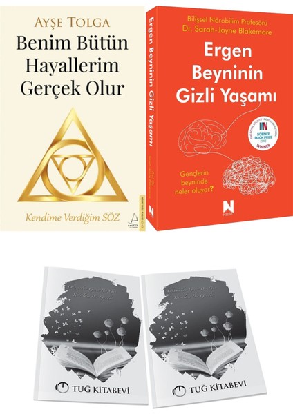 Benim Bütün Hayallerim Gerçek Olur ve Ergen Beyninin Gizli Yaşamı + Hediyeli