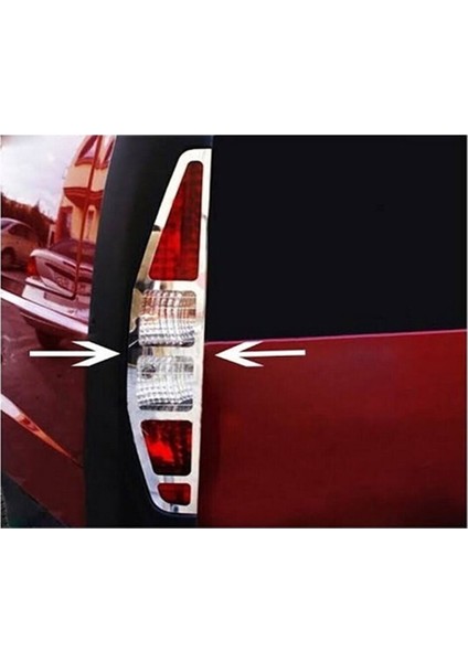 Fiat Doblo Uyumlu Stop Çerçevesi 2 Parça 2000-2010 Paslanmaz Krom fiyatları