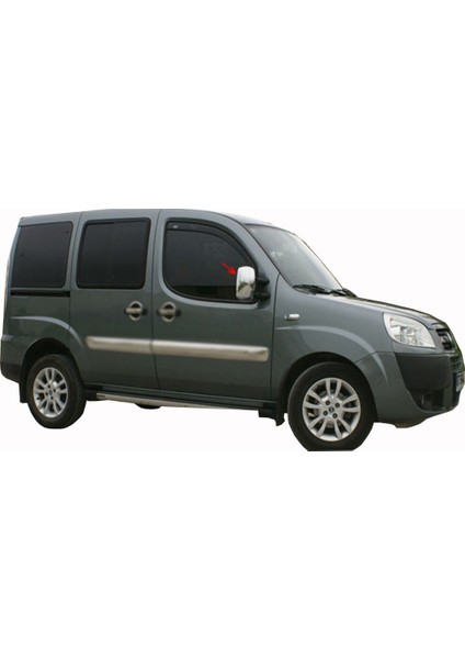 Fiat Doblo Uyumlu Ayna Kapağı Abs 2 Parça 2000-2010 fiyatları