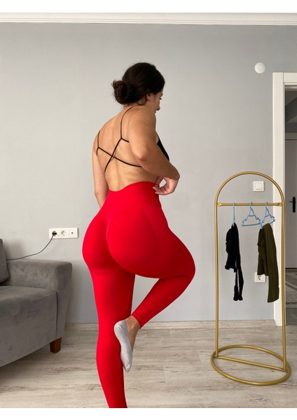 Kalçası Büzgülü Ekstra Push Up Etkili Seamless Toparlayıcı Tayt fiyatları