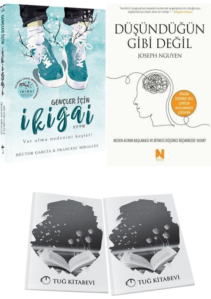 Gençler Için Ikigai ve Düşündüğün Gibi Değil + Hediyeli