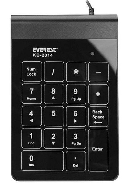 Everest KB-2014 USB Dokunmatik Numerik Standart Klavye