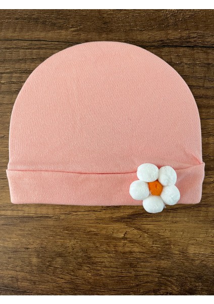 Yenidoğan Kız Erkek Bebek 1 Adet Papatya Çiçek Desen Bandana Şapka Başlık Bere