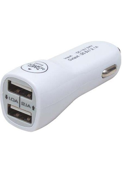 Powerway X-777 Çift Usb'li 2.1 Amper Çakmaklık Araç Şarj Cihazı